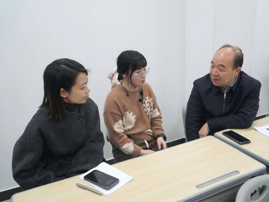 刘金存理事长交流照片